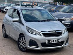 Silver Used 2014 Peugeot 108 Active Hatchback | £3,475 (Super price)