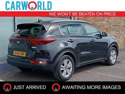 Black Used 2018 Kia Sportage 2 SUV | £8,990 (Good price)