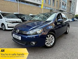 Blue Used 2012 VW Golf VII SE | £8,990 (Expensive)