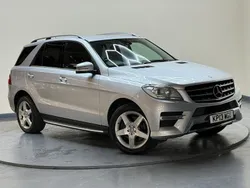 Silver Used 2013 Mercedes ML350 AMG SUV | £13,495 (Fair price)