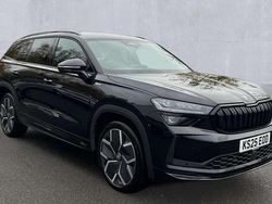 Black magic pearl effect Used 2025 Skoda Kodiaq SportLine SUV | £39,990 (A bit pricey)