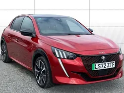Red Used 2022 Peugeot e-208 GTi Hatchback | £12,493 (Fair price)