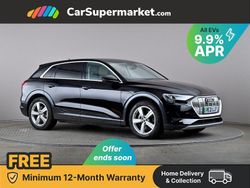 Black Used 2021 Audi e-tron Comfort SUV | £18,697 (Good price)