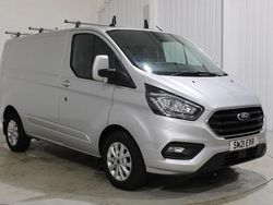 Silver Used 2021 Ford Transit Custom Limited Van | £14,995 (Fair price)