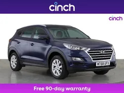 Blue Used 2018 Hyundai Tucson SE SUV | £10,309 (Fair price)