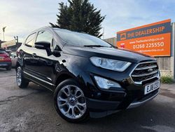 Black Used 2018 Ford Ecosport Titanium SUV | £7,910 (Fair price)