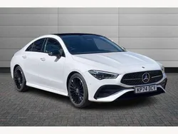 White Used 2024 Mercedes CLA220 AMG Line Premium Plus Sedan | £34,495 (A bit pricey)