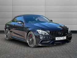 Black Used 2017 Mercedes C63S AMG Premium Cabriolet | £37,995 (Fair price)
