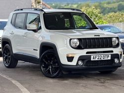 White Used 2022 Jeep Renegade Night Eagle SUV | £15,490 (Fair price)