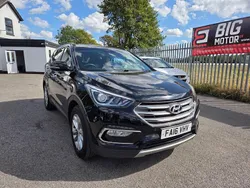 Black Used 2016 Hyundai Santa Fe Premium SUV | £10,999 (Fair price)