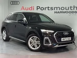 Black Used 2022 Audi Q5 S-Line SUV | £31,690 (Fair price)