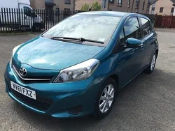 Turquoise Used 2012 Toyota Yaris Hatchback | £3,995 (Good price)