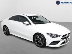 White Used 2022 Mercedes CLA180 AMG line Sedan | £23,899 (Fair price)