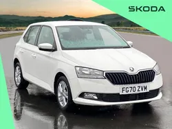 White Used 2020 Skoda Fabia SE Hatchback | £9,990 (Fair price)
