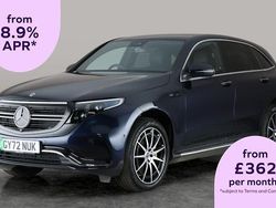Blue Used 2022 Mercedes EQC400 AMG line SUV | £24,256 (Good price)