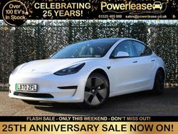 White Used 2020 Tesla Model 3 Standard Range Plus Sedan | £14,444 (Good price)