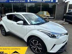 White Used 2019 Toyota C-HR Design SUV | £14,950 (Fair price)