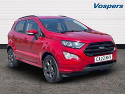 Red Used 2022 Ford Ecosport ST-Line SUV | £12,299 (Fair price)