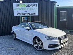 White Used 2014 Audi A3 Cabriolet S-Line Cabriolet | £9,995 (Expensive)