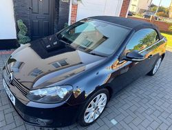 Blue Used 2011 VW Golf Cabriolet S Cabriolet | £1,895 (Expensive)