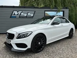 White Used 2014 Mercedes C250 AMG line Sedan | £10,995 (A bit pricey)