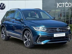 Blue Used 2022 VW Tiguan R-line SUV | £27,724 (A bit pricey)
