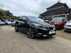 Black Used 2017 Nissan Micra Tekna Hatchback | £5,994 (Fair price)