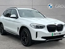 White Used 2021 BMW iX3 Shadowline SUV | £24,990 (Expensive)
