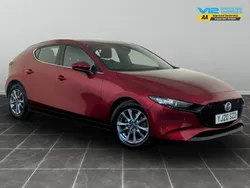 Red Used 2020 Mazda 3 Hatchback | £11,395 (Good price)