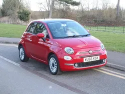 Red Used 2016 Fiat 500 Lounge Hatchback | £4,995 (A bit pricey)
