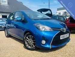 Blue Used 2015 Toyota Yaris Hatchback | £7,495 (A bit pricey)