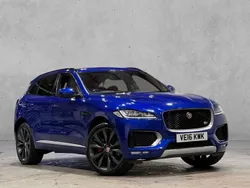 Blue Used 2016 Jaguar F-Pace First Edition SUV | £17,990 (Fair price)