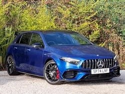 Blue Used 2025 Mercedes A45 AMG Hatchback | £53,998 (A bit pricey)