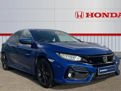 Blue Used 2020 Honda Civic SR Hatchback | £13,640 (Fair price)