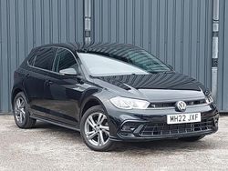 Black Used 2022 VW Polo R-line Hatchback | £20,798 (Expensive)