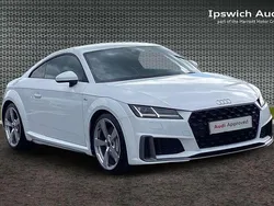 White Used 2021 Audi TT S-Line Coupe | £25,739 (Fair price)