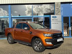 Orange Used 2017 Ford Ranger Wildtrack Pickup | £15,500 (Fair price)