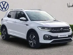 White Used 2021 VW T-Cross R-line SUV | £18,900 (Fair price)
