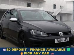 Black Used 2016 VW Golf VII R Hatchback | £18,299 (A bit pricey)