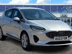 Silver Used 2023 Ford Fiesta Titanium Hatchback | £12,995 (Good price)