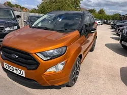 Orange Used 2018 Ford Ecosport ST-Line SUV | £8,950 (Fair price)