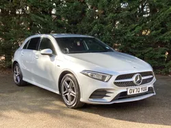 Silver Used 2020 Mercedes A250 AMG line Hatchback | £13,490 (Fair price)