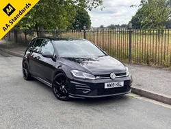 Black Used 2018 VW Golf VII R-line Hatchback | £13,995 (Fair price)