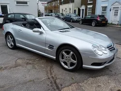 Silver Used 2006 Mercedes SL500 Cabriolet | £5,995