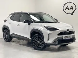 White Used 2022 Toyota Yaris Hybrid Hatchback | £20,895