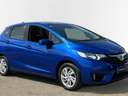 Metallic brilliant sporty blue Used 2017 Honda Jazz SE Hatchback | £9,698 (Fair price)