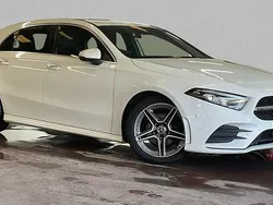 White Used 2019 Mercedes A200 AMG Line Premium Hatchback | £18,670 (Fair price)