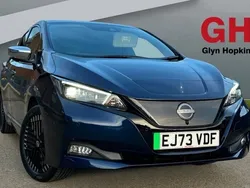 Blue Used 2023 Nissan Leaf Tekna Hatchback | £14,335 (Fair price)