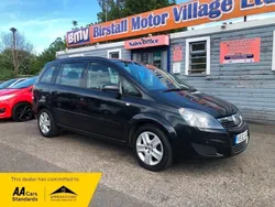 Black Used 2013 Vauxhall Zafira MPV | £3,995 (Fair price)