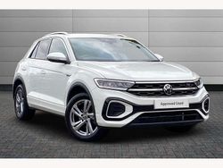 White Used 2023 VW T-Roc R-line SUV | £22,995 (Fair price)
